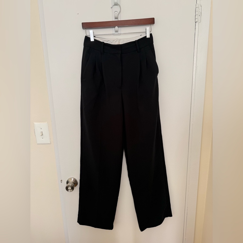 Wilfred Classic Black Pants